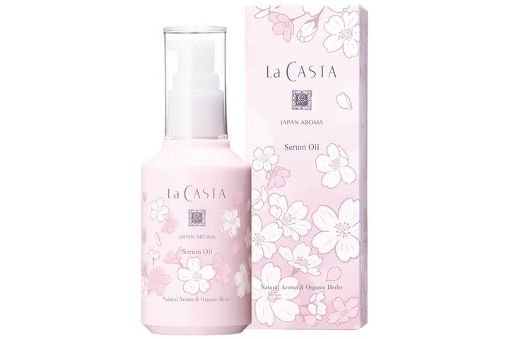 ジャパンアロマ セラムオイル 桜百花 80ml ￥3,300（1月22日より直営店・公式オンラインショップ先行、1月29日より全国限定発売）