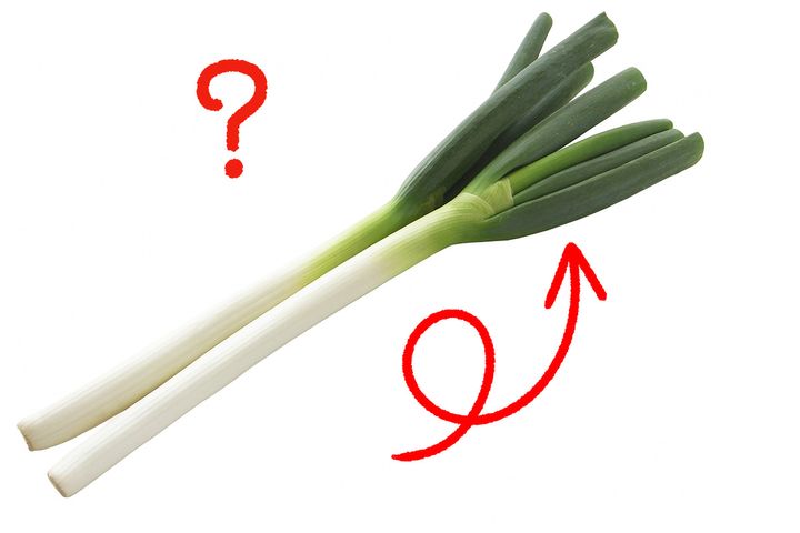 ネギの“青い部分”食べますか？