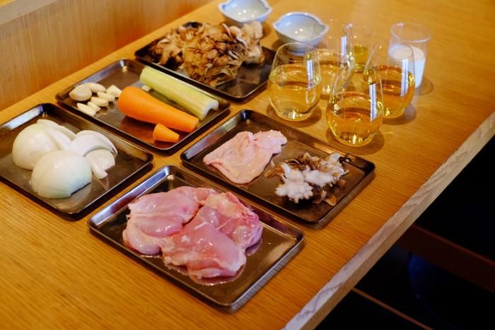 MOUNTAIN GOURMET LAB.のディハイドレート前の食材