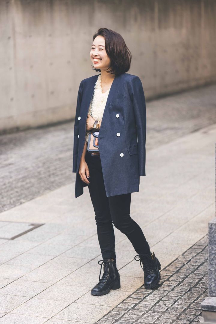 木村美和のPIERRE HARDYのバッグコーディネート