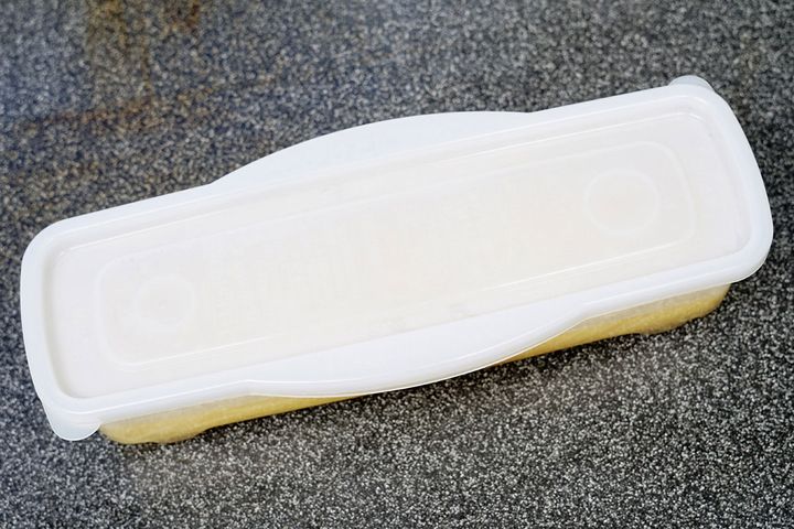 付属のフタは電子レンジで加熱するときにも使用しないので、茹であがったパスタのお湯切りのときに使う程度です。