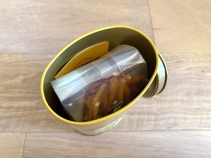 大阪土産のニュースタンダード！焼き芋屋さんが作る本気の芋ケンピ「ニューケンピ」【旅するデザイナーがおすすめするお土産たち！】