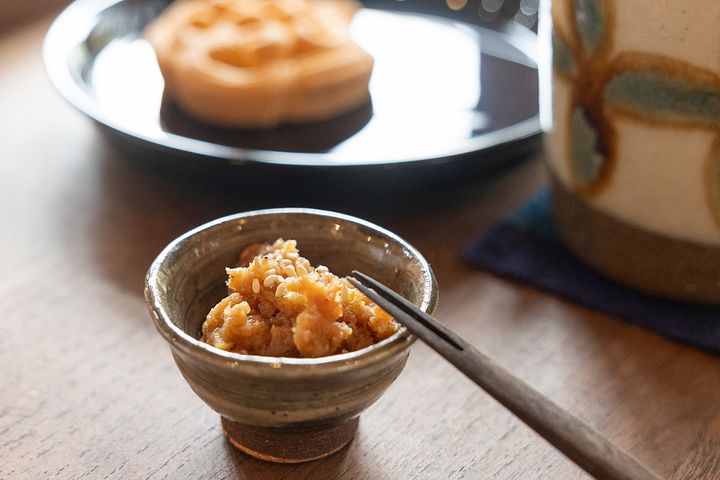 手の込んだ高級な保存食。昔は那覇の料亭でお茶請けとして出されていた