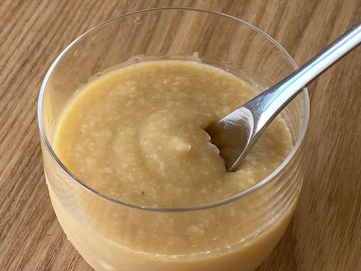 「甘糀と焼き芋のビシソワーズ」380円