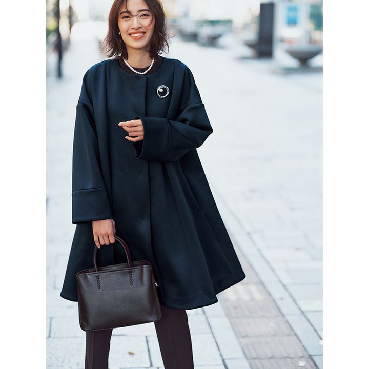 フォーマルに合うアウターコーデ