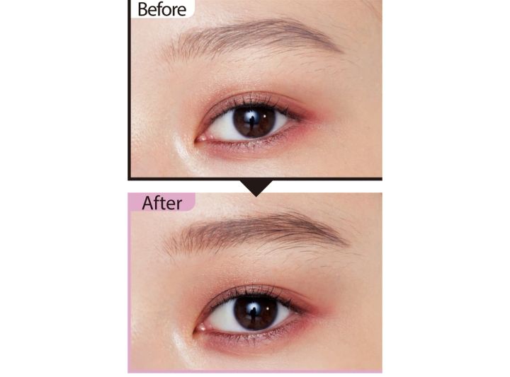 【アーチ眉の書き方⑥】オレンジブラウン×眉尻アーチでこなれた印象に