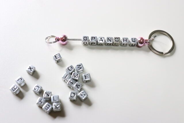 セリア クラフトビーズキーリング 使用方法