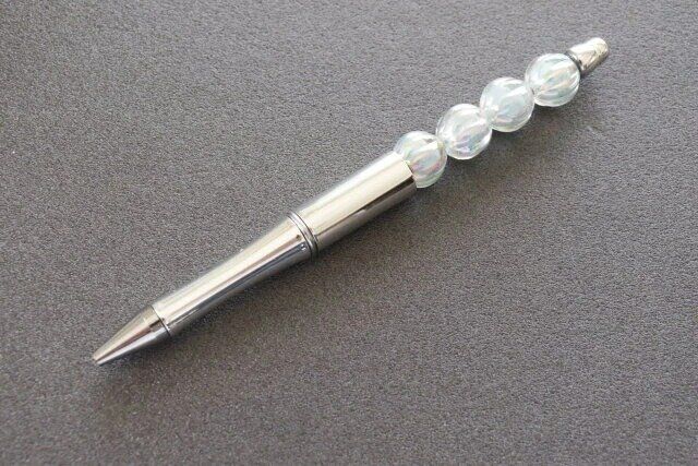 セリア ビーズボールペン 完成