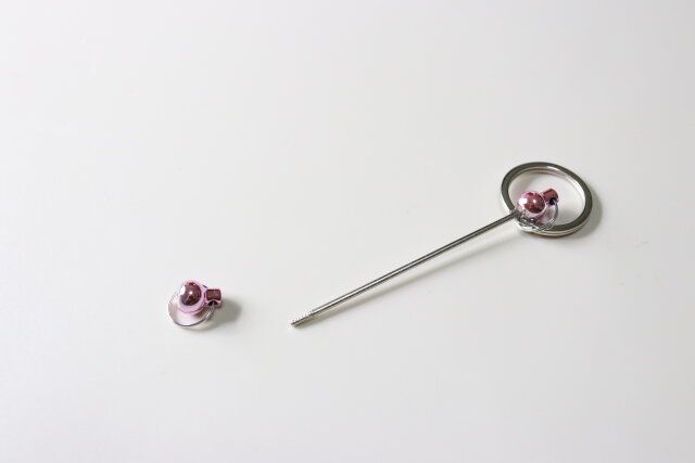 セリア クラフトビーズキーリング