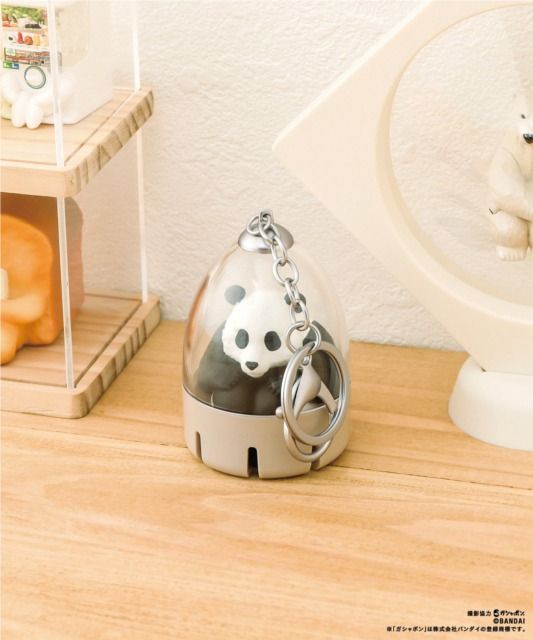 カプセル型キーホルダー 使用例