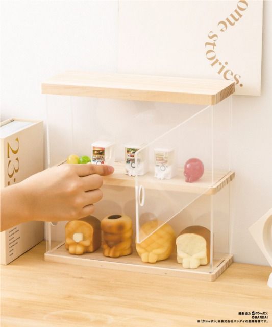 2段アクリルディスプレイBOX 使用例