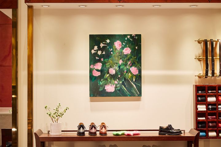 「有楽町ウィンドウギャラリー」2024年の展示風景（佐藤翠）