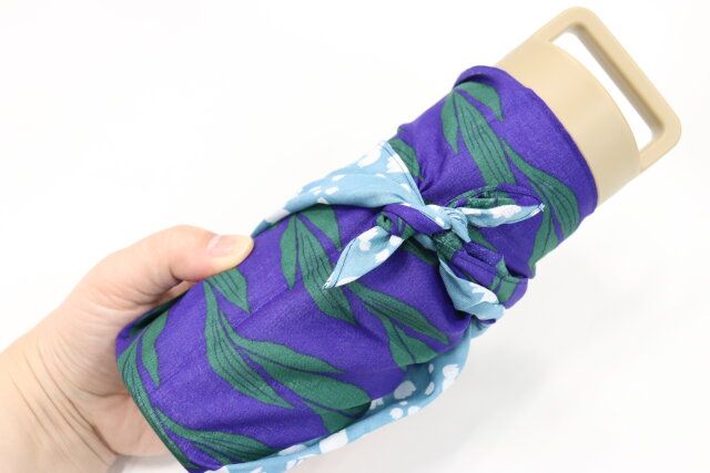 播州ハンカチ 君影草（きみかげそう） 水筒カバー