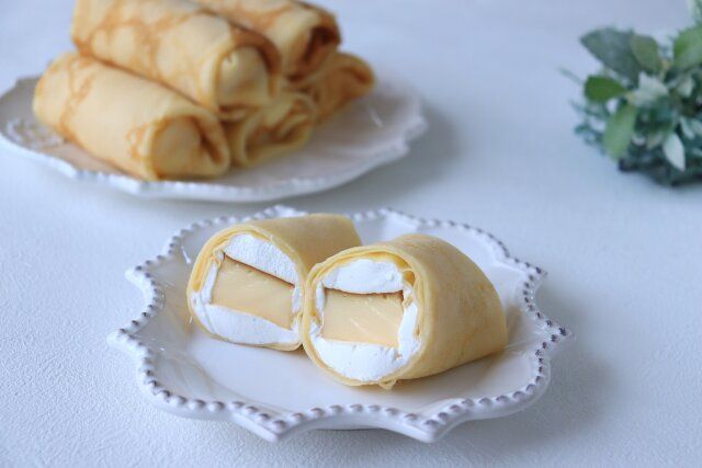 プリンクレープ 断面