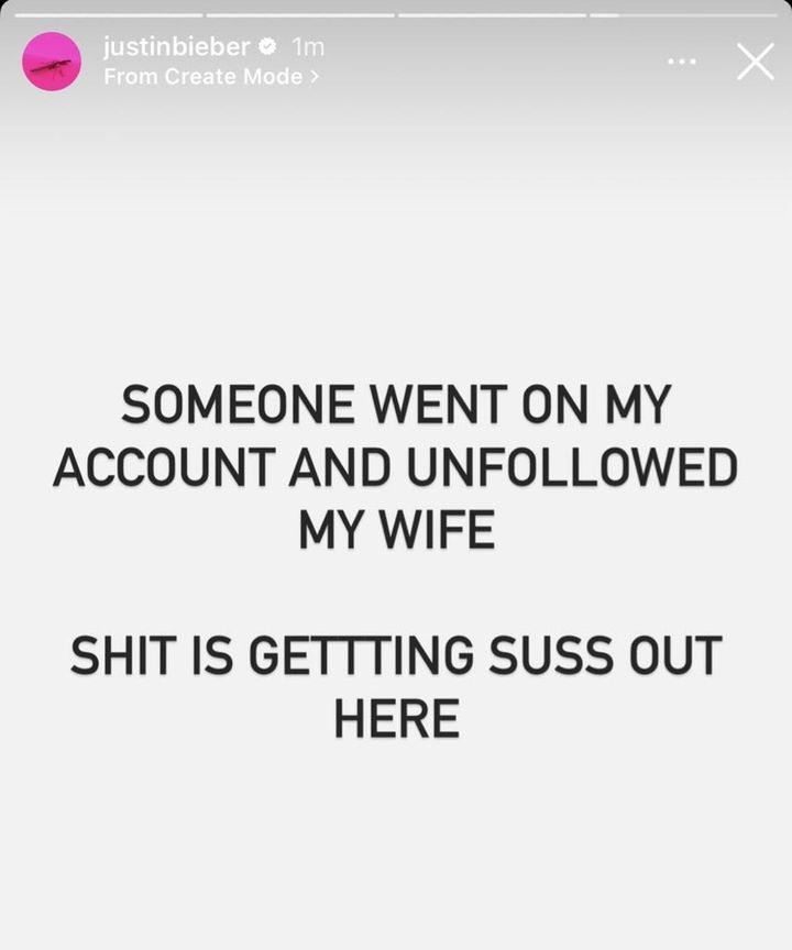 画像2: ジャスティン・ビーバーのインスタグラムがハッキングされる