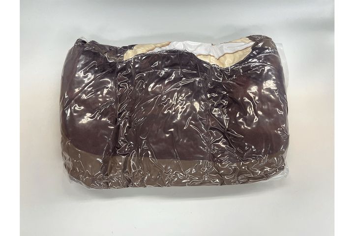 チョコパイクッション（圧縮されている図）