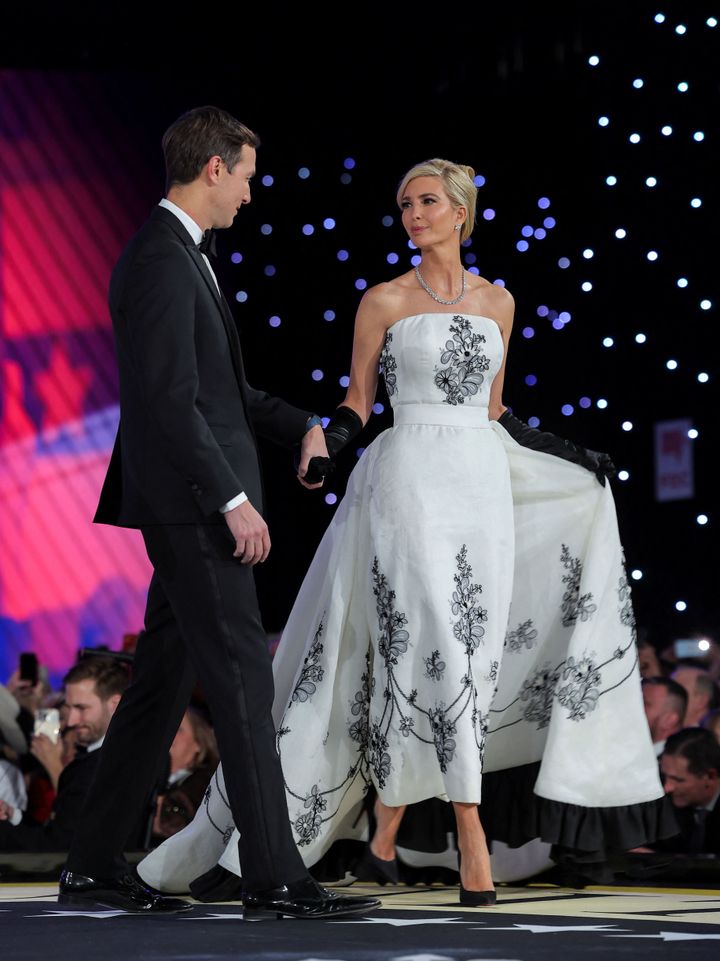 ジャレッド・クシュナーとイヴァンカ・トランプ。