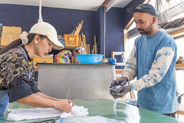 今回は琉球藍研究所でTシャツを購入し、体験をスタート