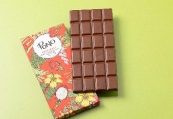 ハウオリ・オラ チョコレート&カカオティー「 ポノチョコレート ハレアカラ（84g）」2970円 ※松屋銀座限定