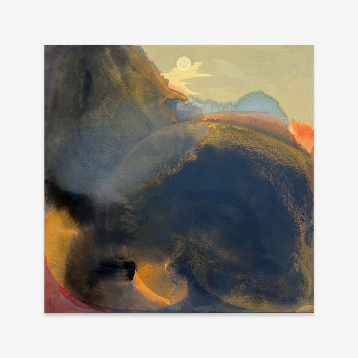 Sigrid Sandström, Weather (Fall), 2024. Acrylic on canvas, Unframed _ 80 x 80 cm |31 1/2 x 31 1/2 inches.Courtesy of the artist and Perrotin.