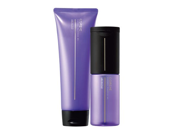 【左】コアミー エラプシーク シャンプー MS 【右】コアミー ヘアマスク MS