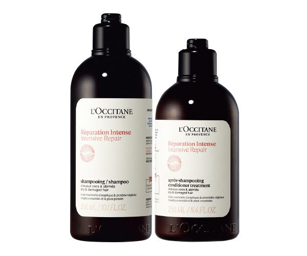 【左】インテンシヴリペア シャンプー 【右】インテンシヴリペア コンディショナートリートメント