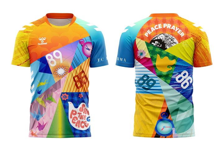 10年分の「ピースユニフォーム」をマッシュアップ！平和への想いが込められたチャリティユニが発売