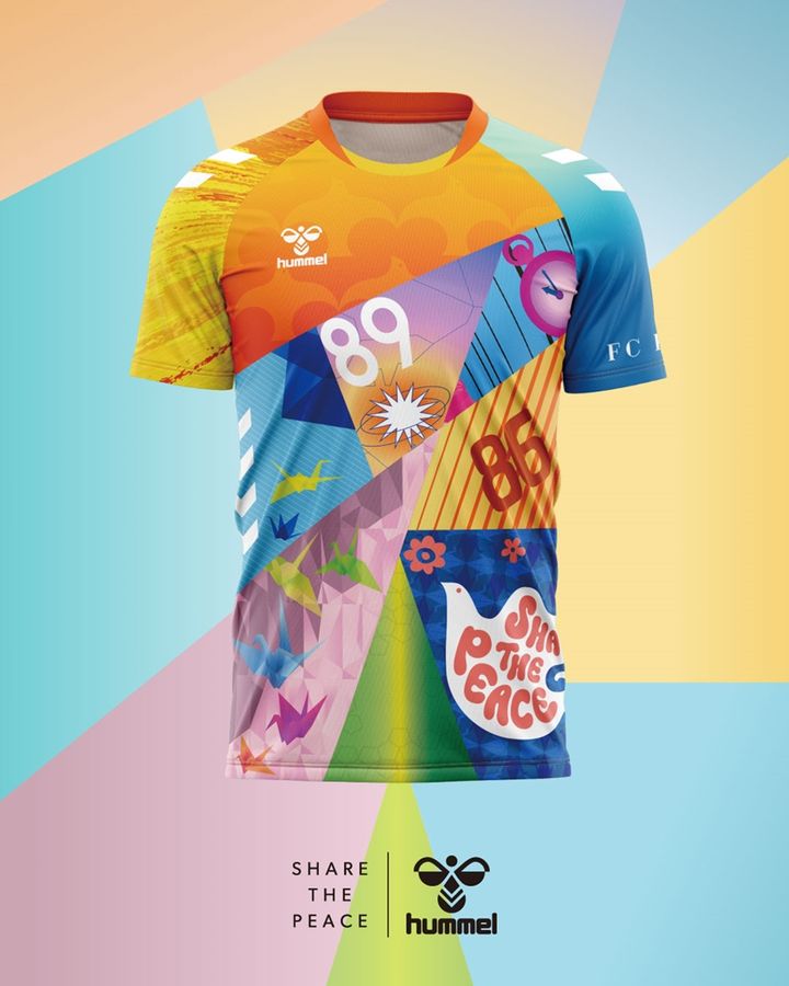 10年分の「ピースユニフォーム」をマッシュアップ！平和への想いが込められたチャリティユニが発売