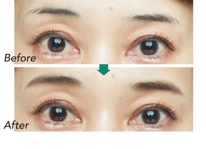 【細眉の書き方①】自然なかさ増しで華やか眉に／Before After