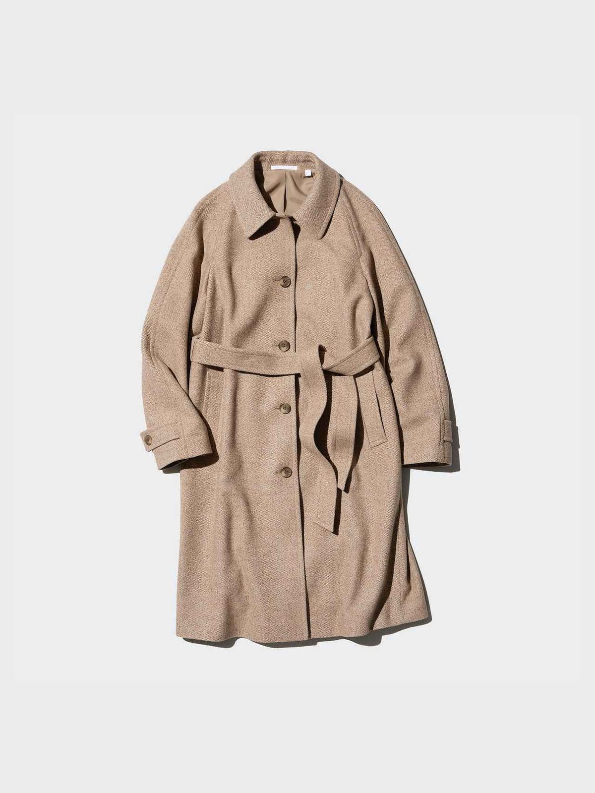 ユニクロ チェスターコート JWANDERSON GRAY XL 公式スタイリング