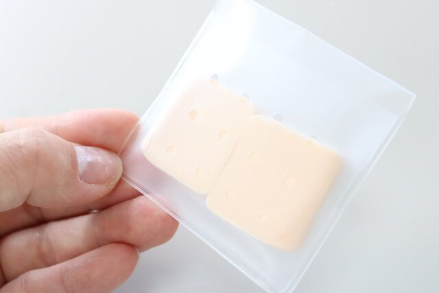 パフミニサイズ6P 携帯用ケース付 収納時