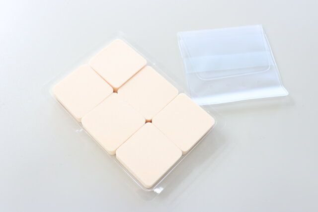 パフミニサイズ6P 携帯用ケース付