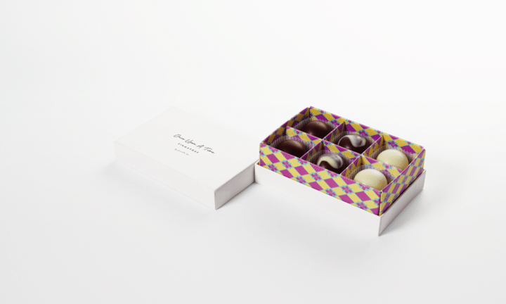 ワンスアポンアタイムのチョコレート 6個入りの［Bonbon6］