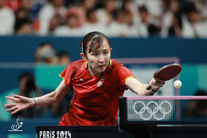 早田ひな（C）WTT