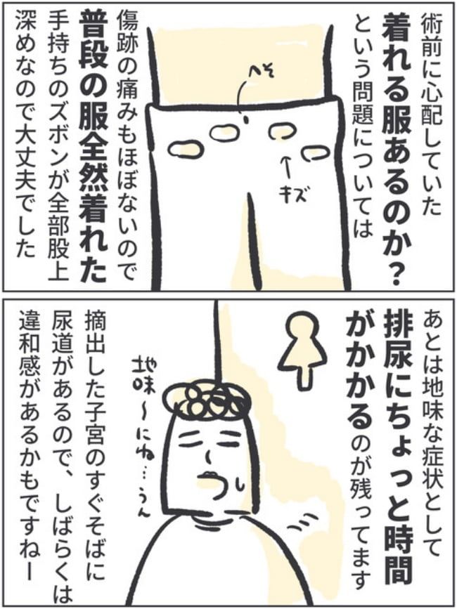 子宮全摘記録10