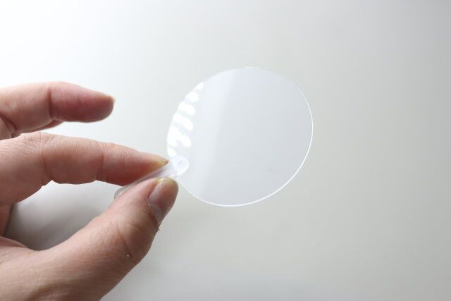 セリア LJP デコプレート クリア うちわ