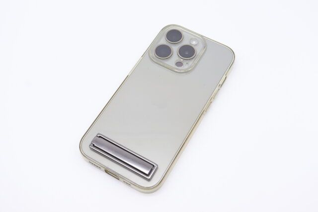 スマホスタンド レクタングル 貼るタイプ 装着