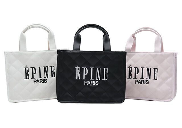 宝島社 ムック本 ÉPINE PARIS QUILTING BAG BOOK BLACK 付録 キルティングバッグ 3色展開