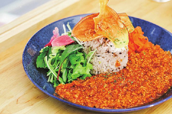 「桜島カレーランチ」1480円