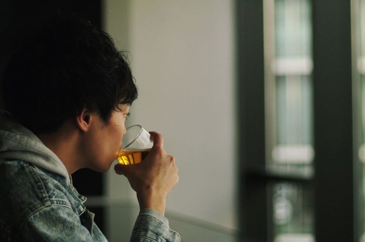 若い男性のポートレート