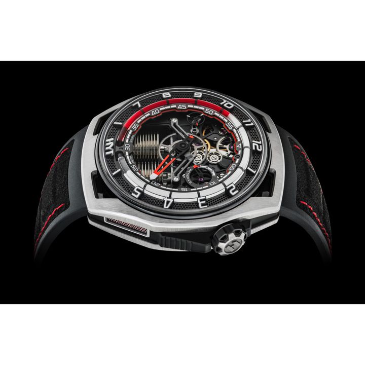 〈エイチワイティー〉ハストロイド シルバーレッド