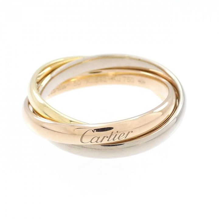 カルティエのトリニティスモールリング