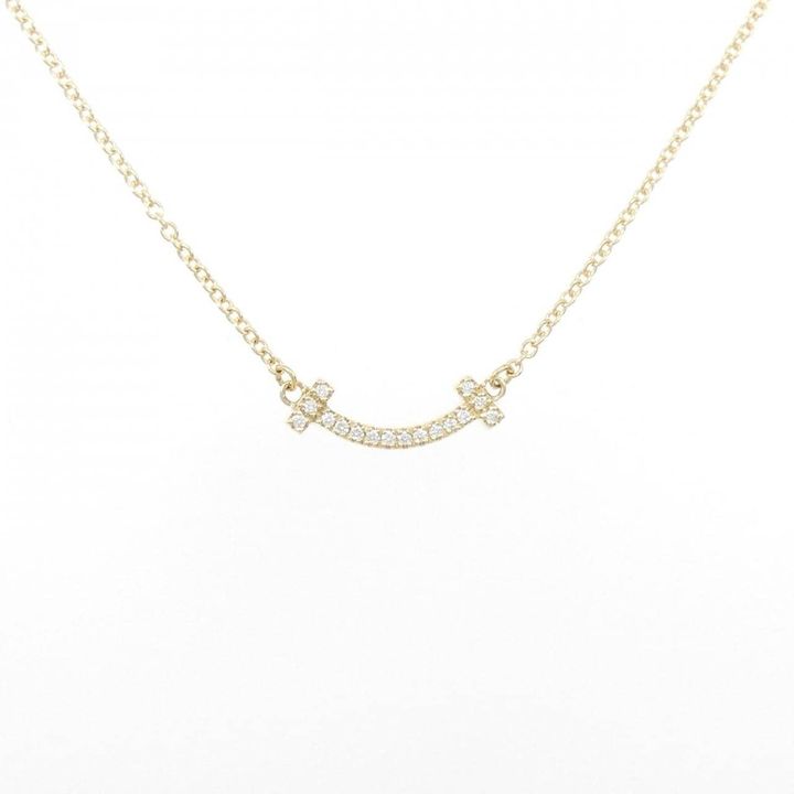 ティファニーのTスマイル ミニ ネックレス