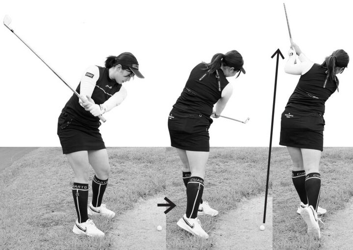 球はバンカー、足は外のときどうする？トラブル脱出のコツを女子プロがレッスン