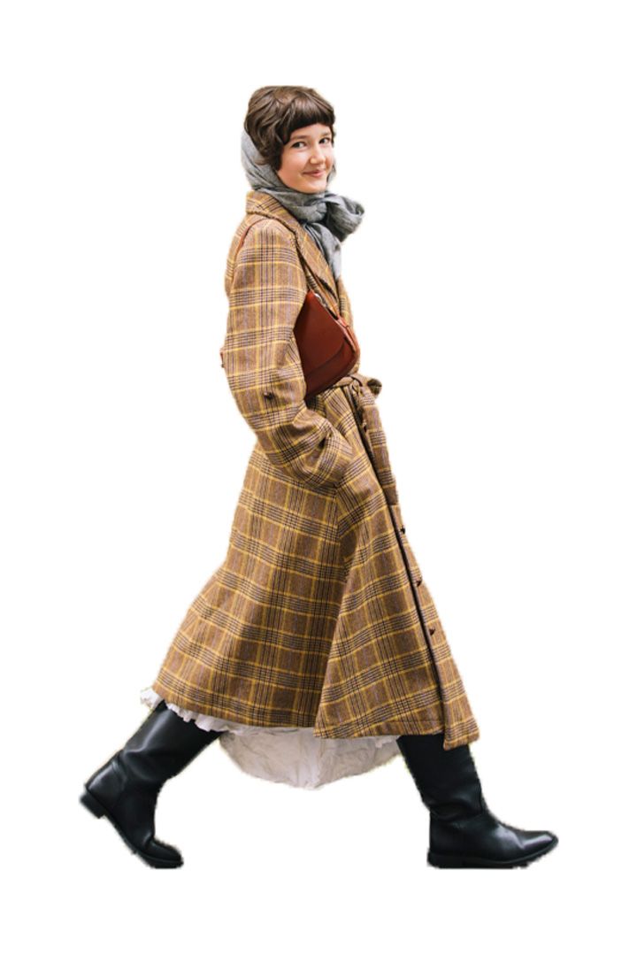 チェックのコートが欲しくなる！冬のオシャレコーデ【本日のFUDGE GIRL-1月25日】