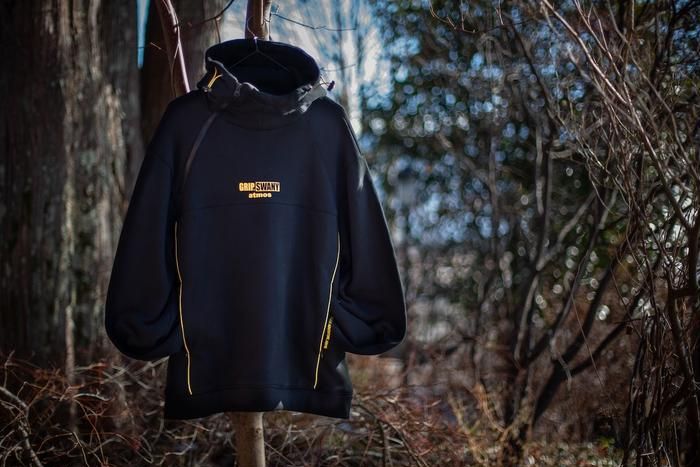 GRIP SWANY×atmos Ninja Hooded Sweatshirt(税込 15,400円)