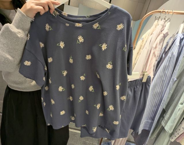 コットンカラーラウンジセットのトップスのみ