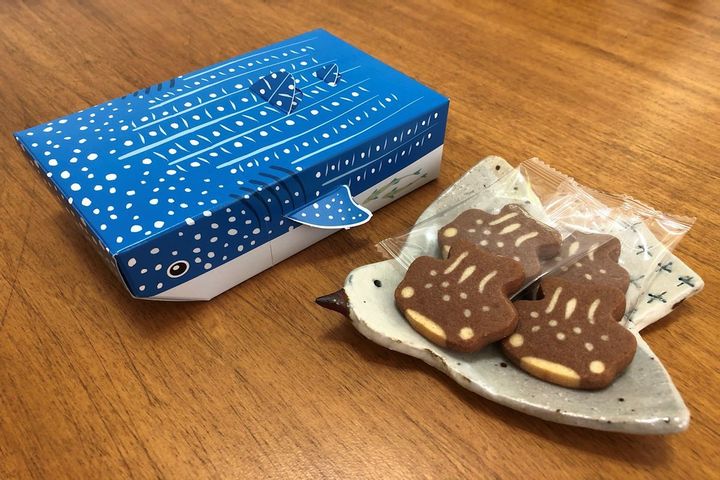 「アイスボックス クッキー ジンベエザメ」600円