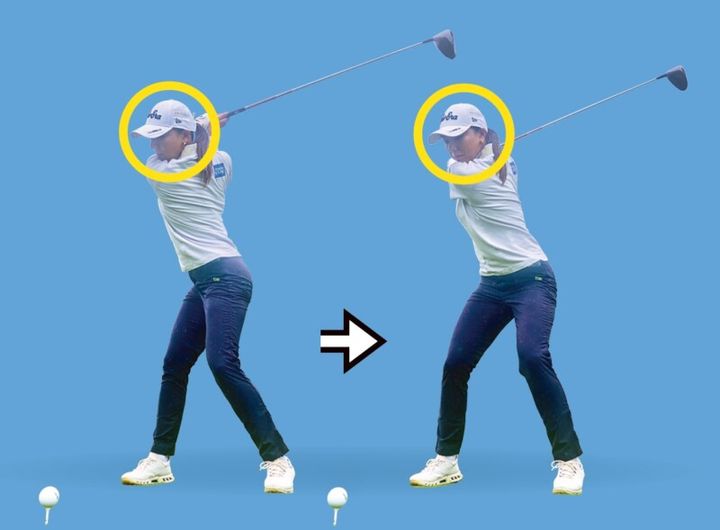 美しいだけでなく飛距離も大きく出るスイング！女子プロスイングの作り方