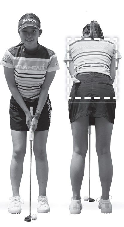 安定したパターストロークをするコツ！背中の大きい筋肉を動かすことが大事